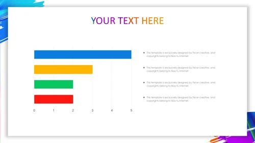 炫酷多彩艺术商务总结汇报通用PPT