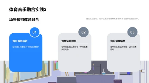 音体融合课程教学PPT模板