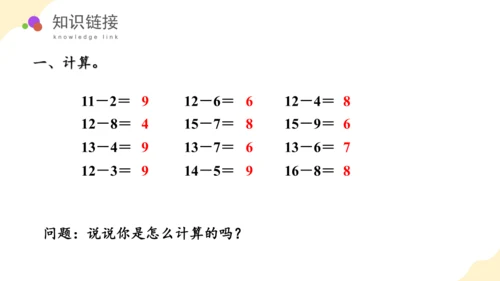 第二单元 第4课时 解决问题 教学课件(共28张PPT)一年数学下册人教版