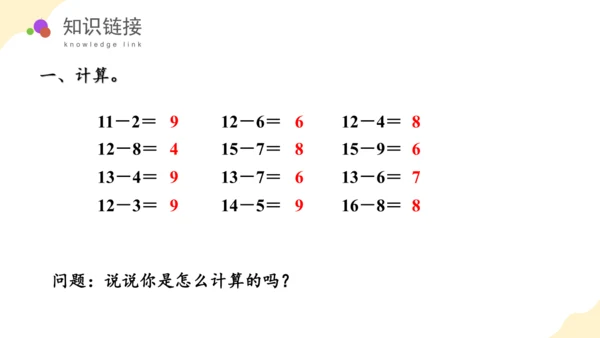 第二单元 第4课时 解决问题 教学课件(共28张PPT)一年数学下册人教版
