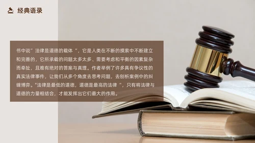 圆圈正义读书分享PPT