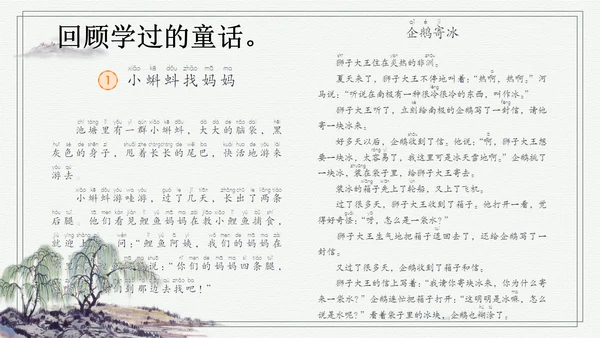 部编版二年级上册语文 快乐读书吧：读读童话故事课件