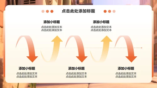 橙黄色插画风校园用电安全教育主题班会PPT模板