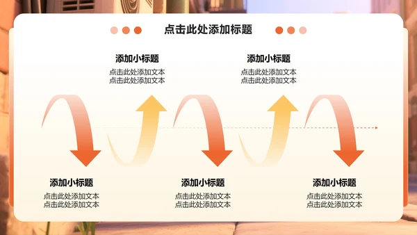 橙黄色插画风校园用电安全教育主题班会PPT模板