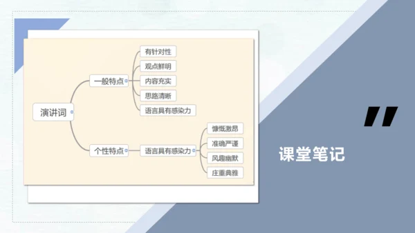 第四单元 任务一 学习演讲词 课件