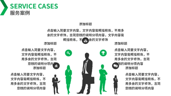 绿色欧美风招商引资企业介绍通用PPT模板