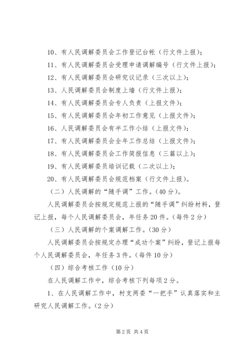 人民调解工作目标设想.docx