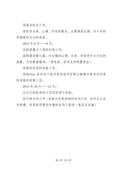 水务管理站年度工作计划.docx