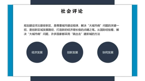 雄安新区城市建设规划汇报总结PPT模板