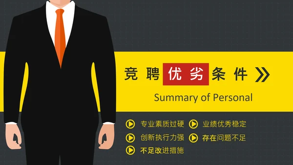 欧美时尚创意个人简历求职竞聘PPT模板