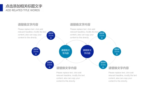 蓝色简约企业员工素质培训通用PPT模板