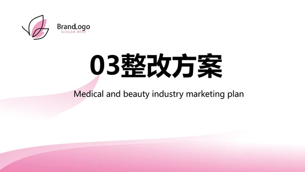 粉色美容美发年终工作总结汇报计划PPT模板