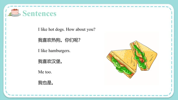 Unit 6 I like hamburgers Lesson 31- Lesson 32 课件（4