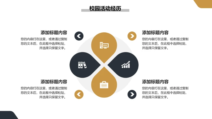 黄黑商务风研究生面试复试通用PPT模版
