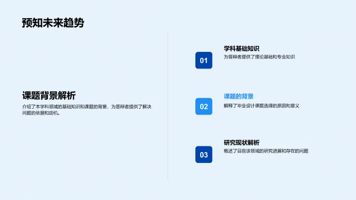 工学毕设答辩报告PPT模板