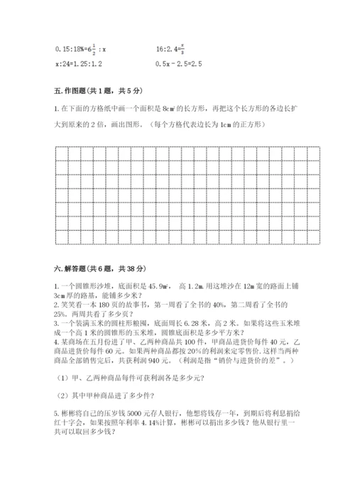 小升初数学期末测试卷精选.docx