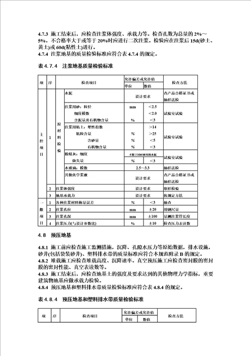 《建筑地基基础工程施工质量验收规范》