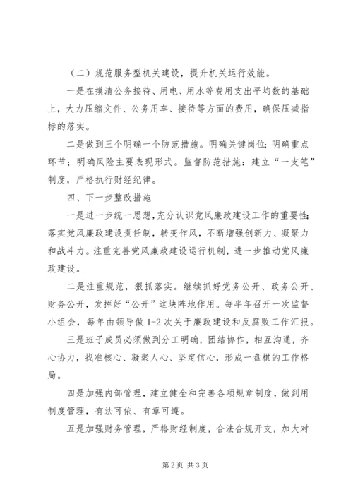 各类自查汇报范本(3).docx