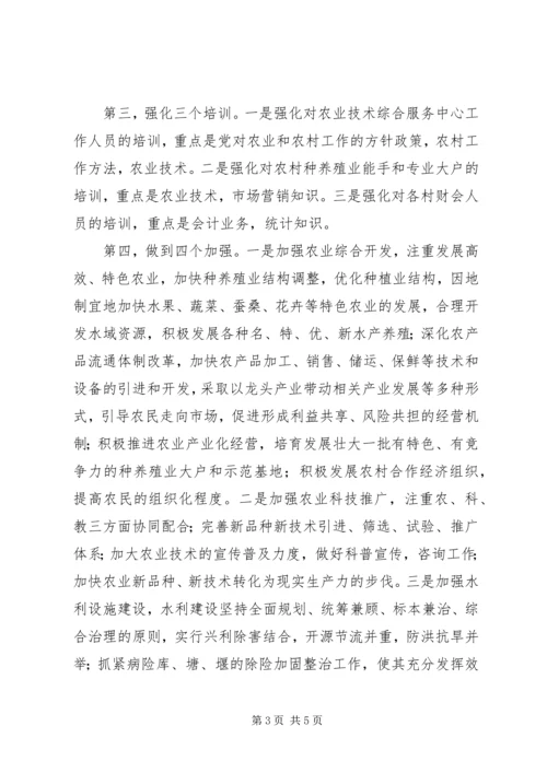 农业技术综合服务中心副主任竞聘演讲稿 (2).docx