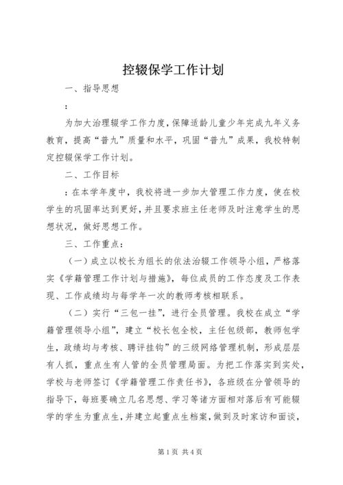 控辍保学工作计划 (10).docx