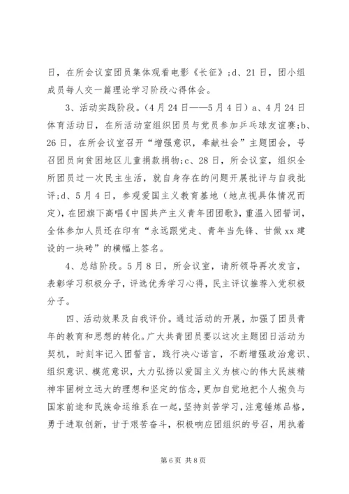 五四青年节参观方案.docx