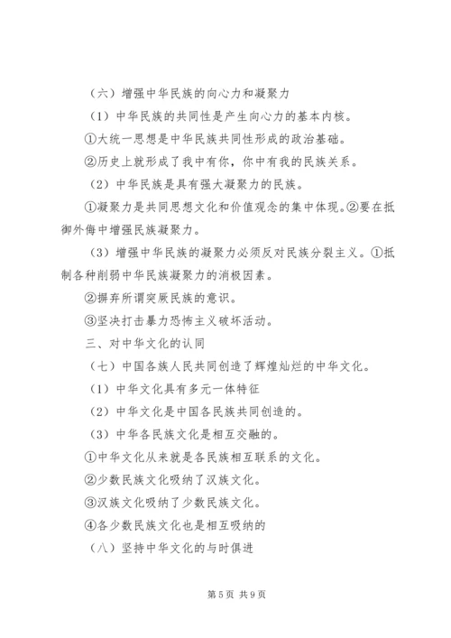 学习四个认同心得体会[五篇材料].docx