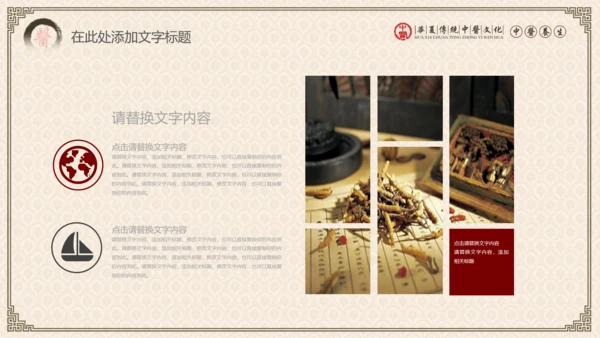 传统中医学中医院中医文化中草药PPT模板