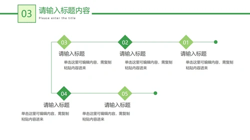 绿色低碳环保教育教学PPT模板