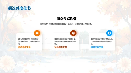 重阳节的传统与现代PPT模板