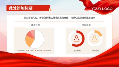 党政风构建生态文明体系饼图组合PPT单页