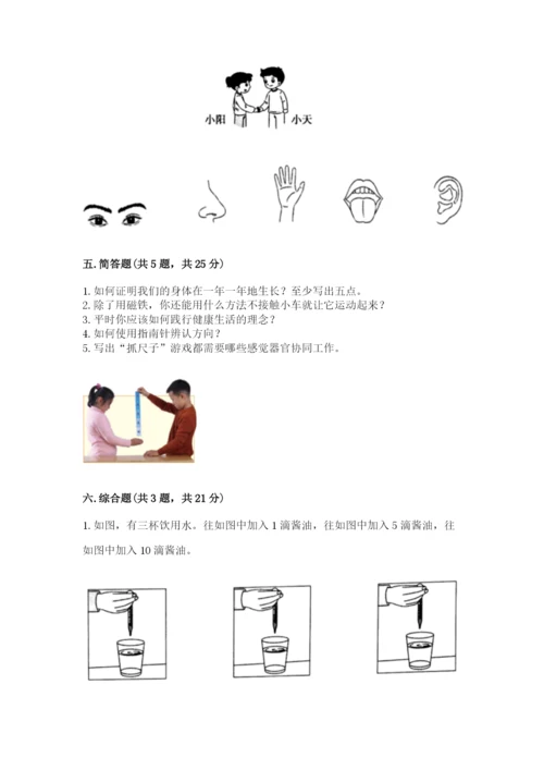 教科版二年级下册科学期末测试卷【黄金题型】.docx