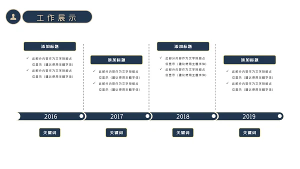 简约大气商务工作总结工作计划述职报告PPT模板