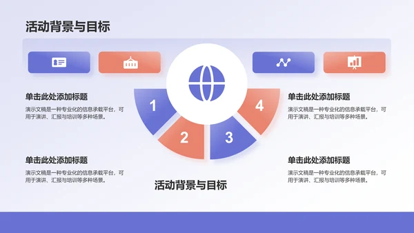 艺术广告行业活动策划PPT模板