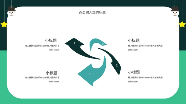 圣诞节活动策划方案通用PPT模板