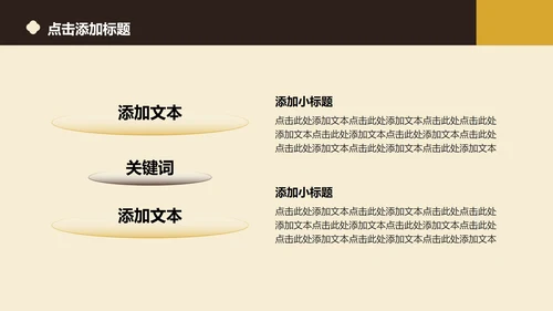 黄色简约风文化主题旅游攻略PPT模板