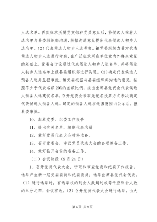 镇党委换届选举工作实施方案.docx