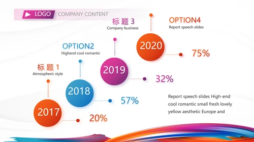 激情奥运会勇夺金牌运动比赛动态PPT模板