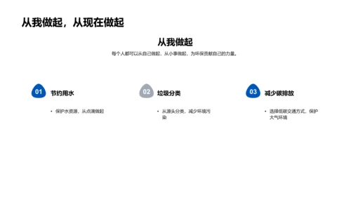 校园环保实践教育PPT模板