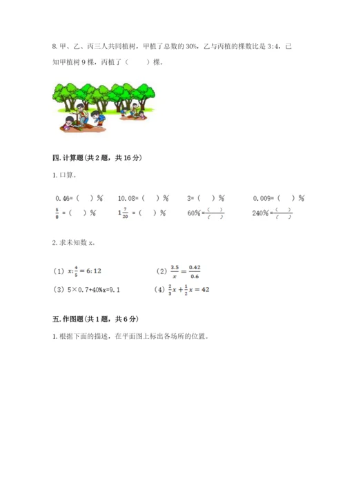 北师大版六年级下册数学 期末检测卷附完整答案（各地真题）.docx