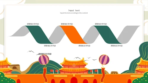 淡黄色简约庆祝建党一百周年PPT模板