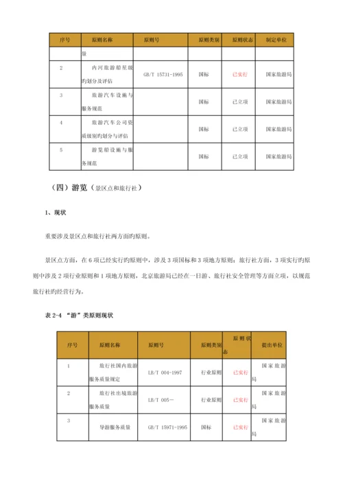 北京市旅游重点标准发展重点规划至.docx