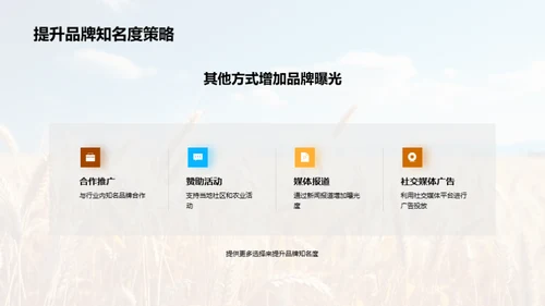 农业市场创新策略