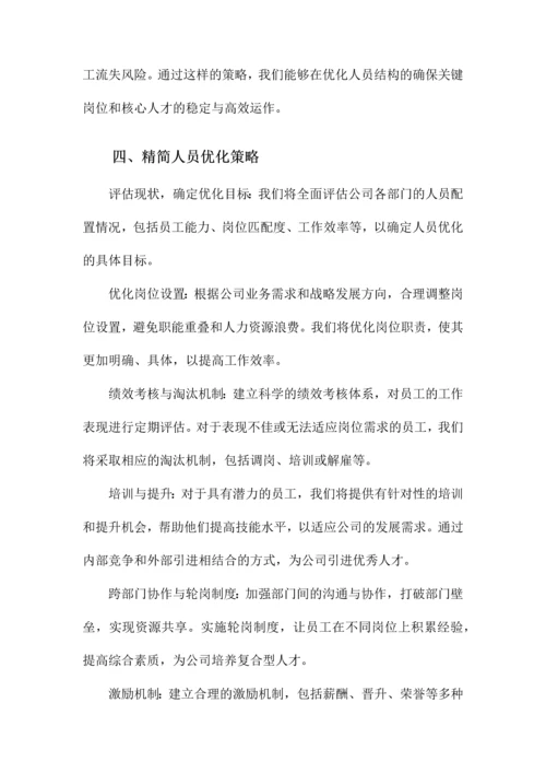 公司精简人员优化方案.docx