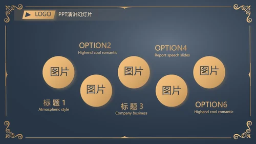 金色霸气路演创新商业计划书商务动态PPT模板