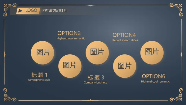 金色霸气路演创新商业计划书商务动态PPT模板