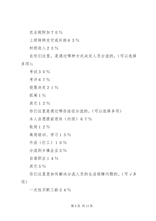 关于乡镇改革的调查与思考 (4).docx