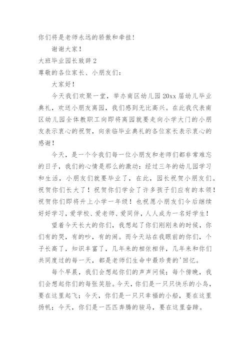 大班毕业园长致辞.docx