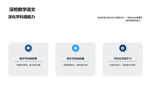 四年级学习之旅