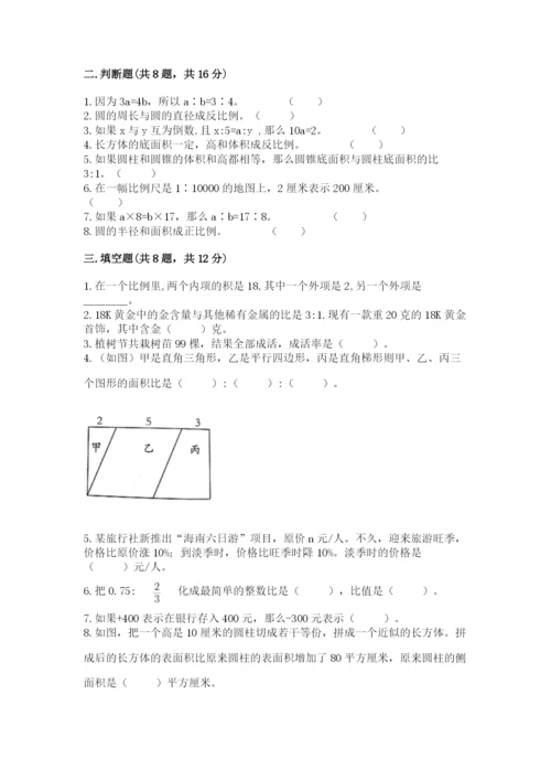 小升初数学期末测试卷审定版.docx