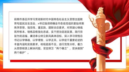 第二批主题教育着力提升政治能力含讲稿课件PPT党建